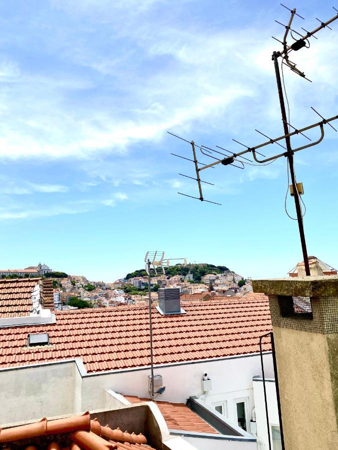 20-2 Lisbon Castle View Apartment With French Terrace Eksteriør billede